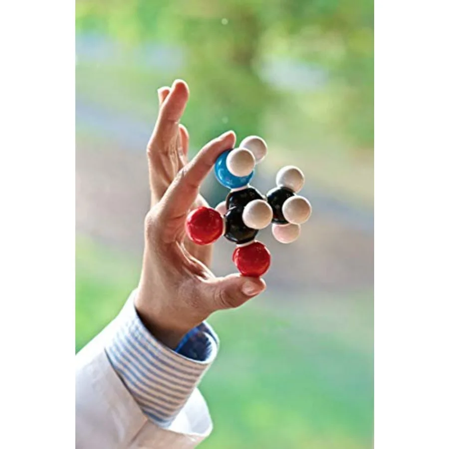 Chemistry Molecular Model Kit 444 Pieces,Student or Teacher Set for Organic and Inorganic Chemistry Learning, Motivate Enthusia