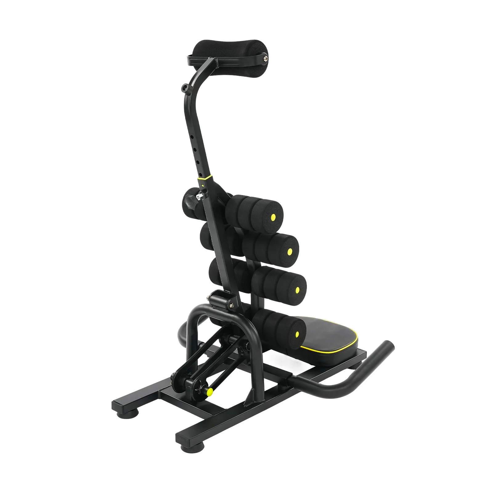  Compact Back Stretcher, Adjustable Inversion Table, Portable Pain Relief Machine for Spinal Stress Decompression