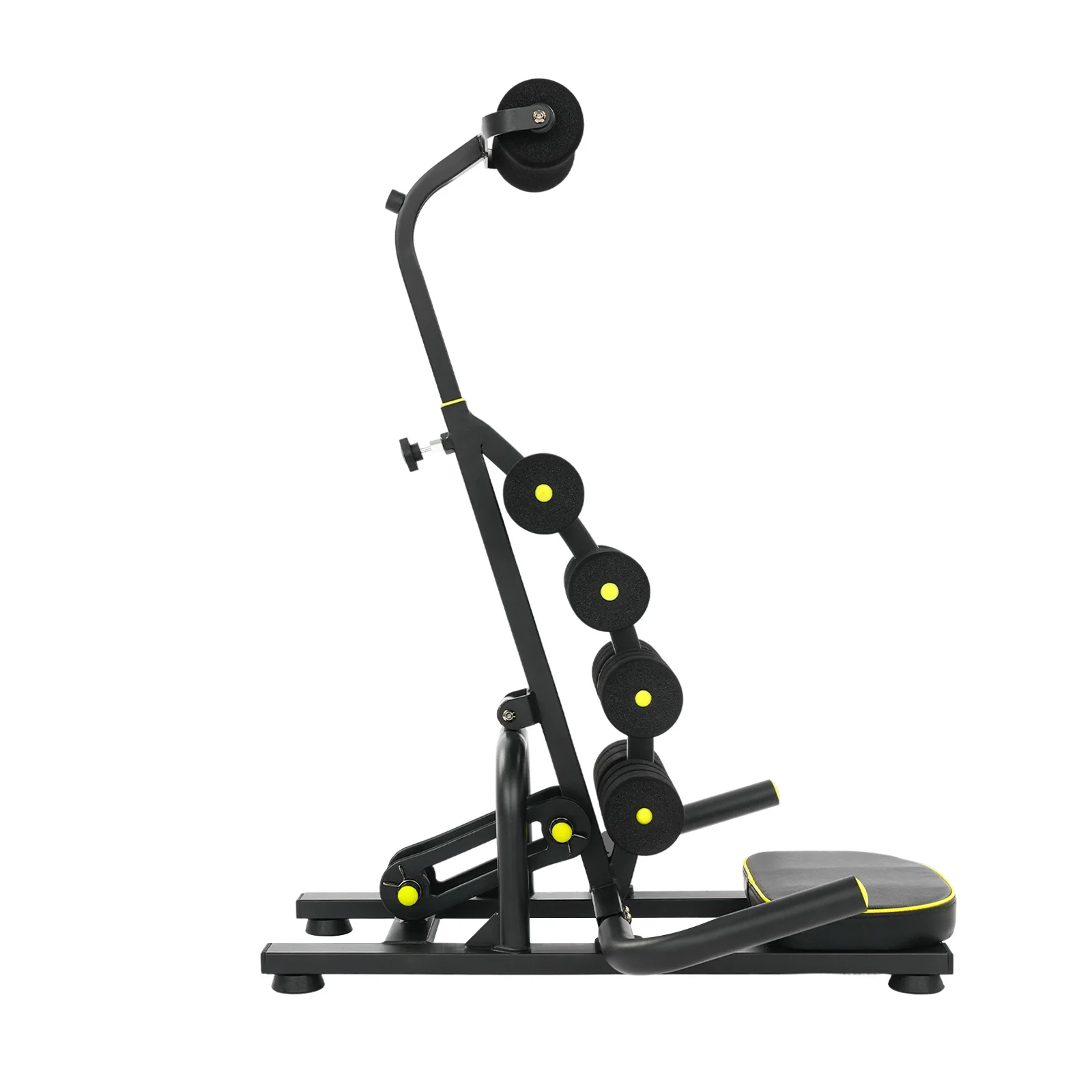  Compact Back Stretcher, Adjustable Inversion Table, Portable Pain Relief Machine for Spinal Stress Decompression
