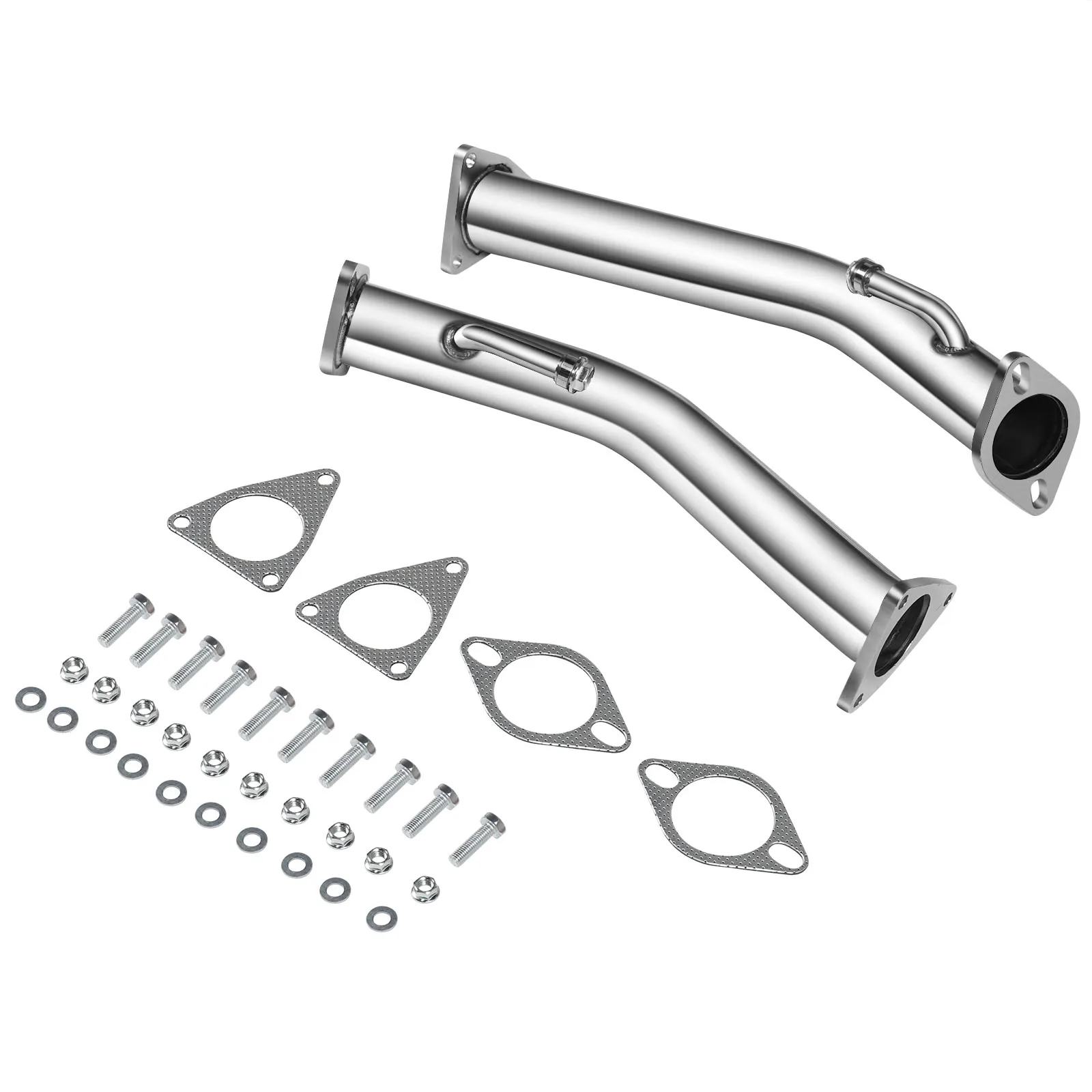 Catless Straight Exhaust Downpipe Stainless Steel For Nissan 370z Infiniti G37 3.7L 08-18