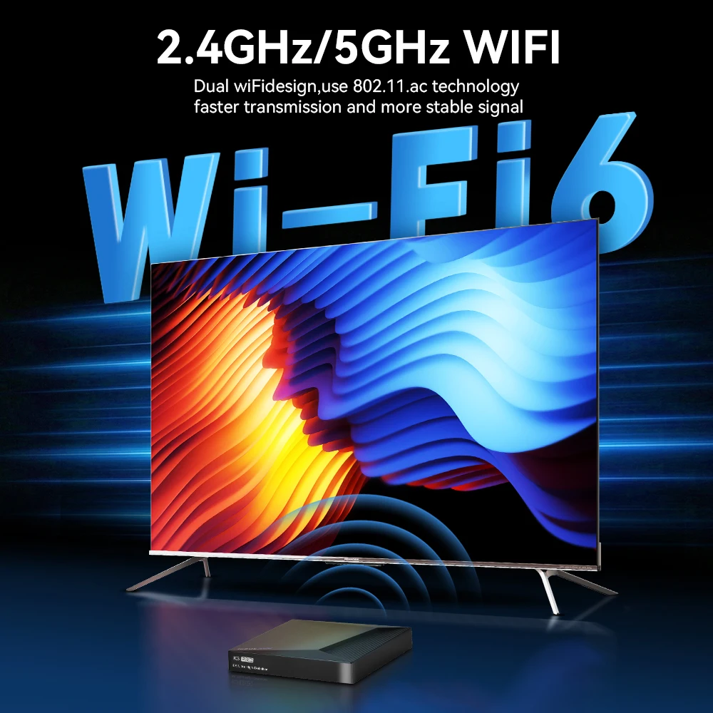 We2uSat K3 Pro+ 6K HDR Android10 TV Box H.265 10bit Build in WiFi-6 2.4GHz/5GHz+BT 5.0,4GB+32GB Comparison With Vseebox V5 Pro