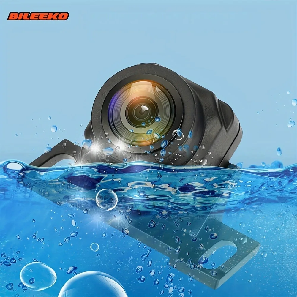 Car Backup Camera - Wide Angle Waterproof Rear View Camera for Vehicles 12-24V - Parking Reverse Assist for Truck, SUV, RV, Pickup - Universal Fit - RCA Video Cable