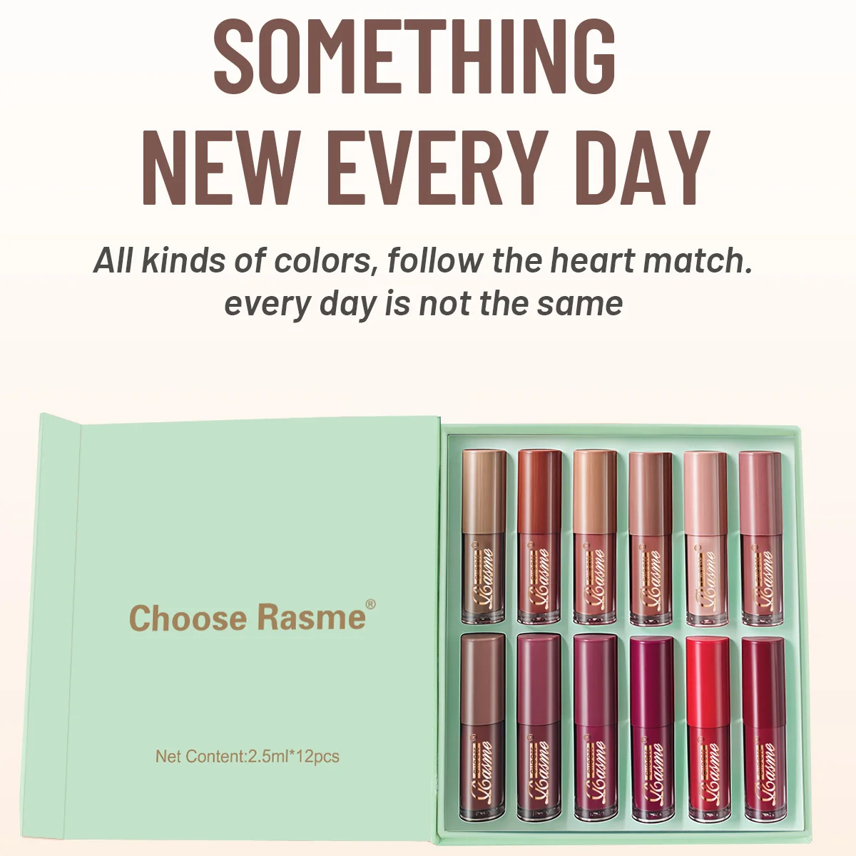 12 Colors Velvet Matte Liquid Lipstick Set with 12Pcs Matching Lip Liner Pencils, Long Lasting Waterproof Non-stick Cup Lip Makeup Kit Gift Box