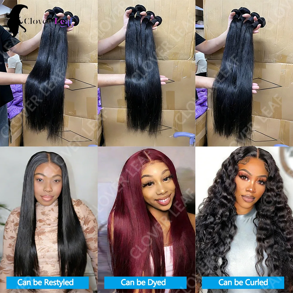 26 inch 12A Straight Human Hair Bundles 1/3/4 Pcs Virgin Hair Brazilian Raw Hair Bundles 100% Human Hair Extensions Raw Hair Bundles Natural Black Color 12-40 Inches Straight Human Hair Bundles Smooth Tender Ideal Tangle Free No Shedding For Daily Wear