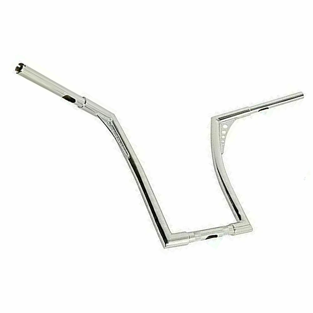 Motorcycle Handlebars 1 1/4" Ape Hangers 12" Rise Batwing Handle Bar For Harley Davidson Softail FLST FXST Sportster XL Dyna Road King Chrome