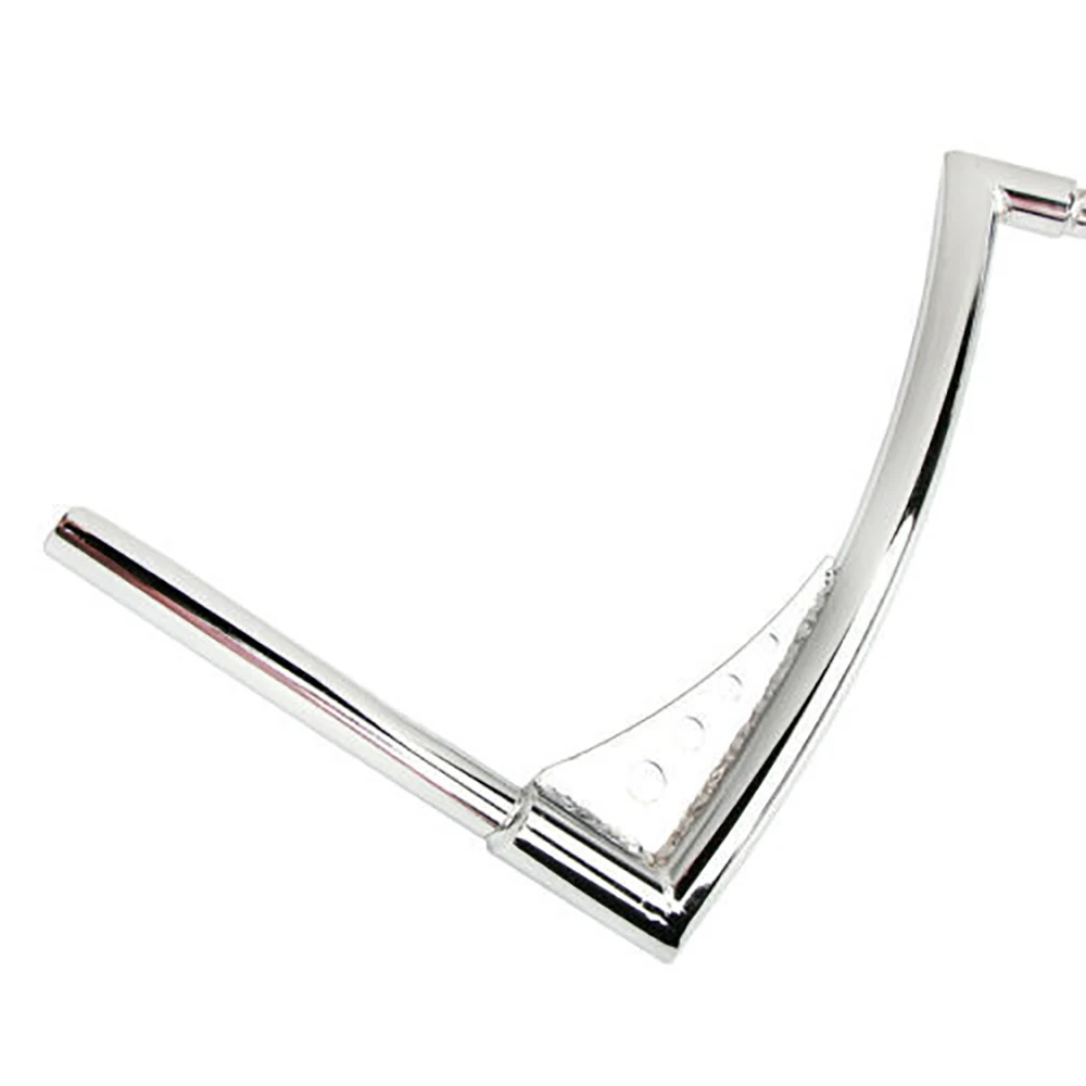 Motorcycle Handlebars 1 1/4" Ape Hangers 12" Rise Batwing Handle Bar For Harley Davidson Softail FLST FXST Sportster XL Dyna Road King Chrome
