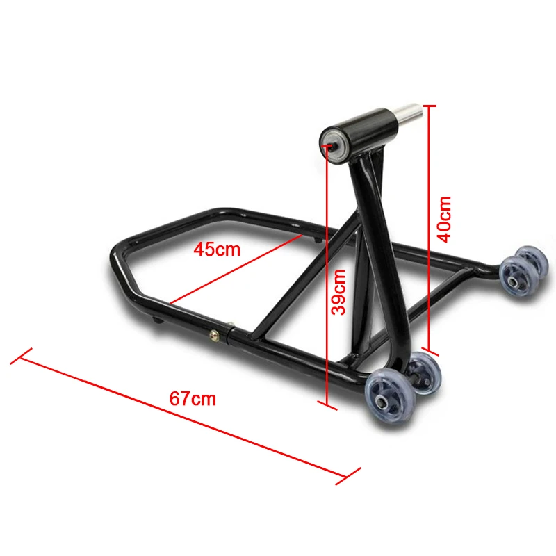 HZYEYO Motorcycle Stands Right Support Lift Single Sided Swing Arm Right Side Stands For BMW Nine-T NINE T /R9T 53.5mm PIN