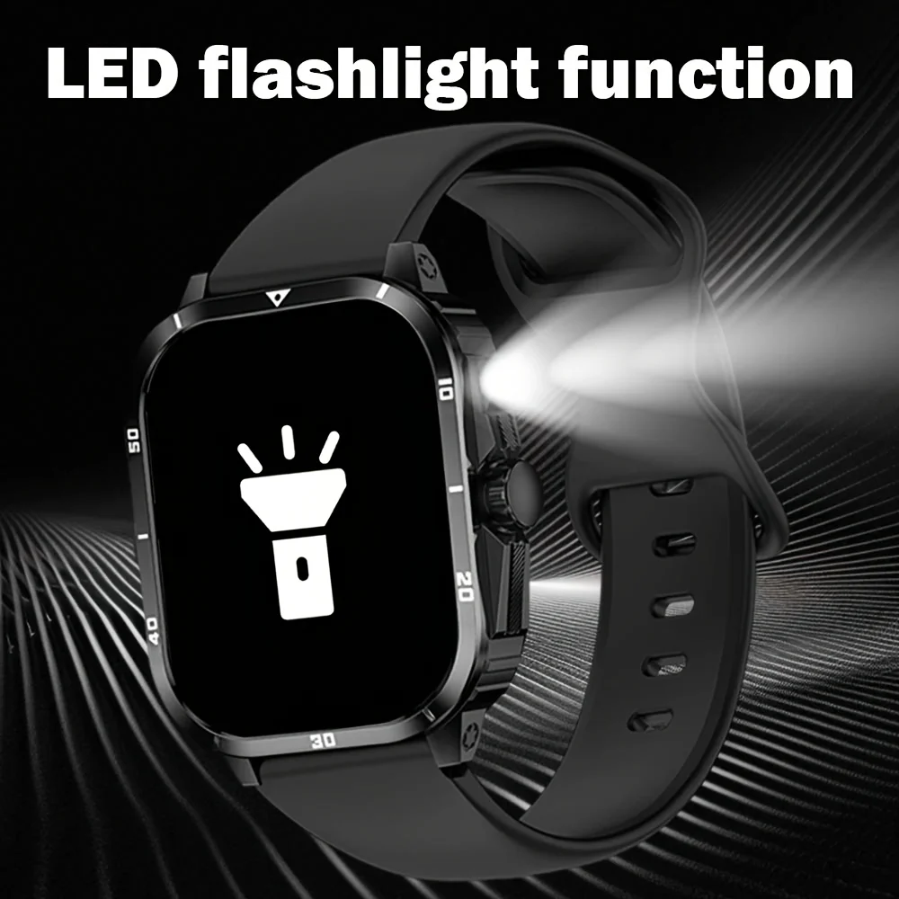 New Full-Touch High-Definition Men'S and Women'S Sports Smartwatch Features ,Wireless Dialing, Answering Calls, Motion Tracking, Music Control. Suitable for Android & Iphone,Christmas/New Year/Birthday Watch Gifts