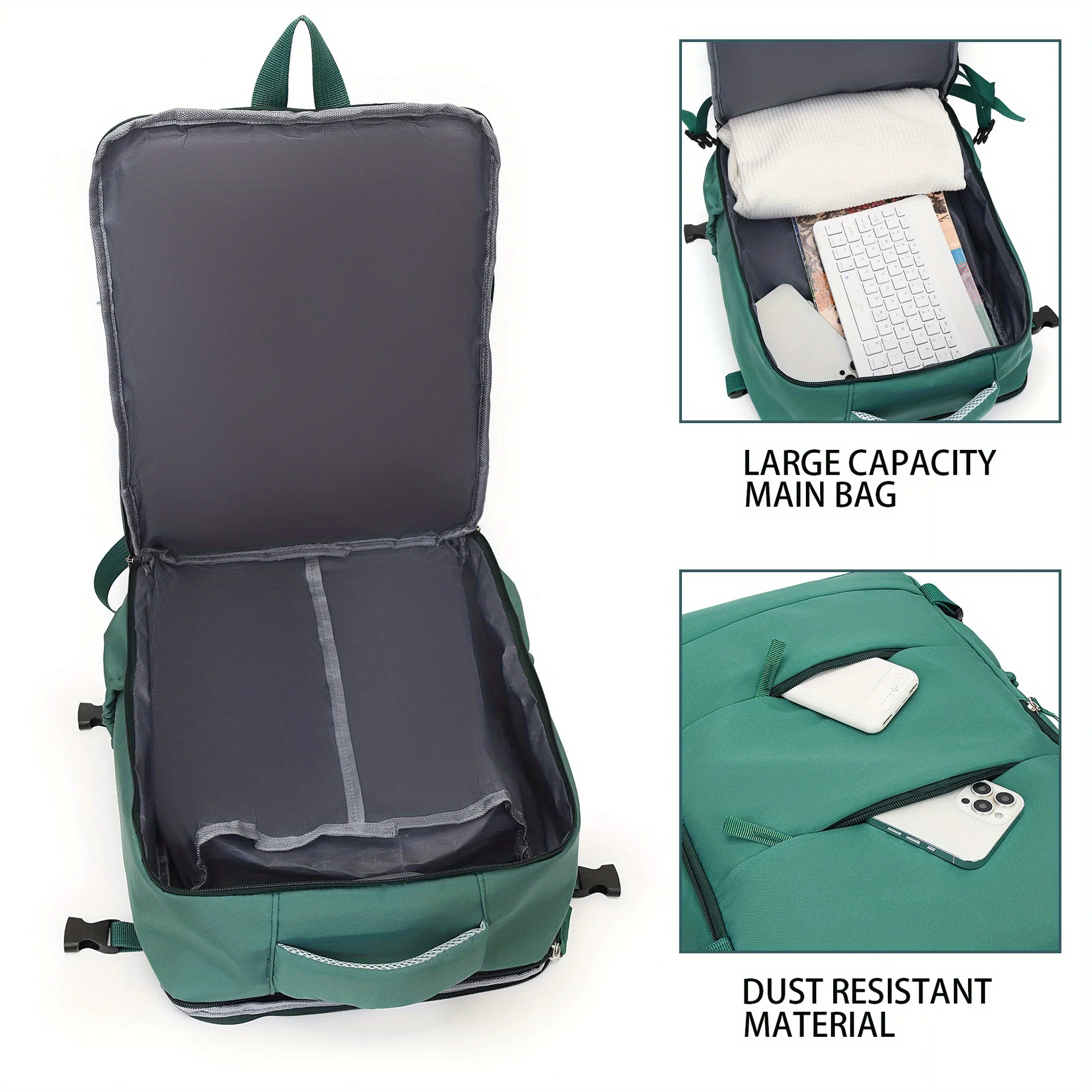 Hiking Backpack for Men and Women Laptop Backpack School Student Schoolbag, Casual Simple Travel Backpack