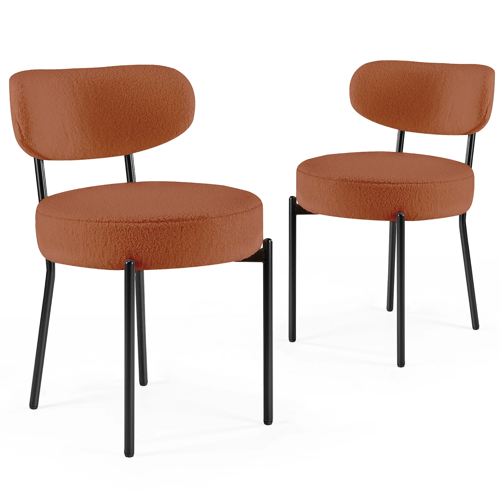 MCQ Modern Plush Ergonomic Office Chair Metal Frame Soft Cushion Lumbar Support High Backrest Heavy Capacity For Office