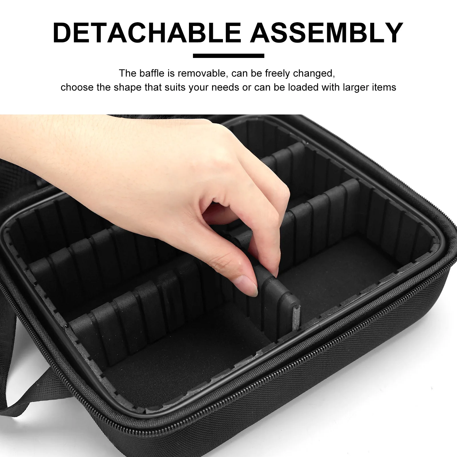 1pcs Portable Barbershop Hairdress Tools Storage Bag Scissors Clips Comb Case Waterproof Salon Makeup Handbag for Travel Barber