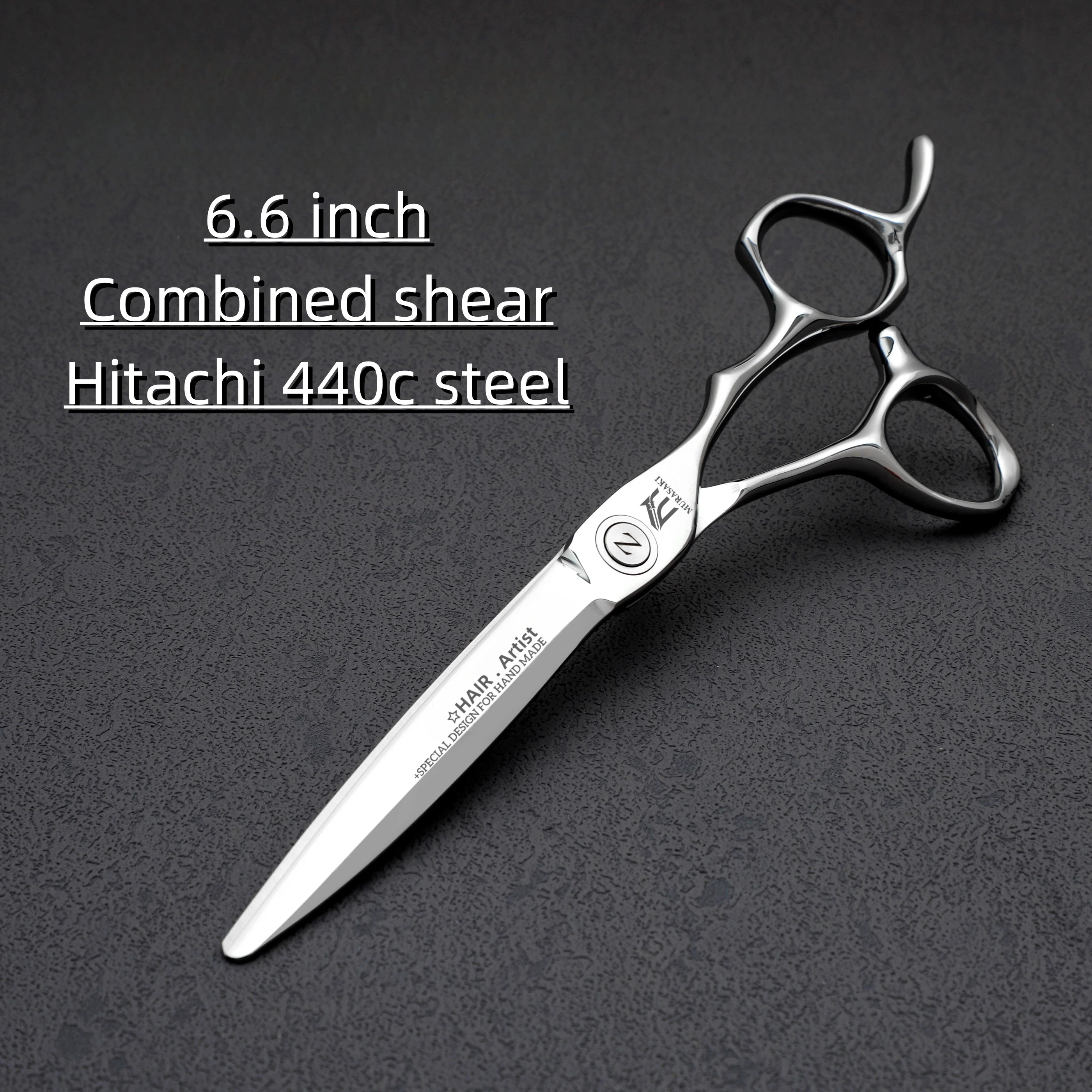 Professional Hairdressing Scissors,Hitahi 440C Steel Thinning Shears,Set of 6.0-6.5 Inches Hair Cutting Tools,Sharp and Durable