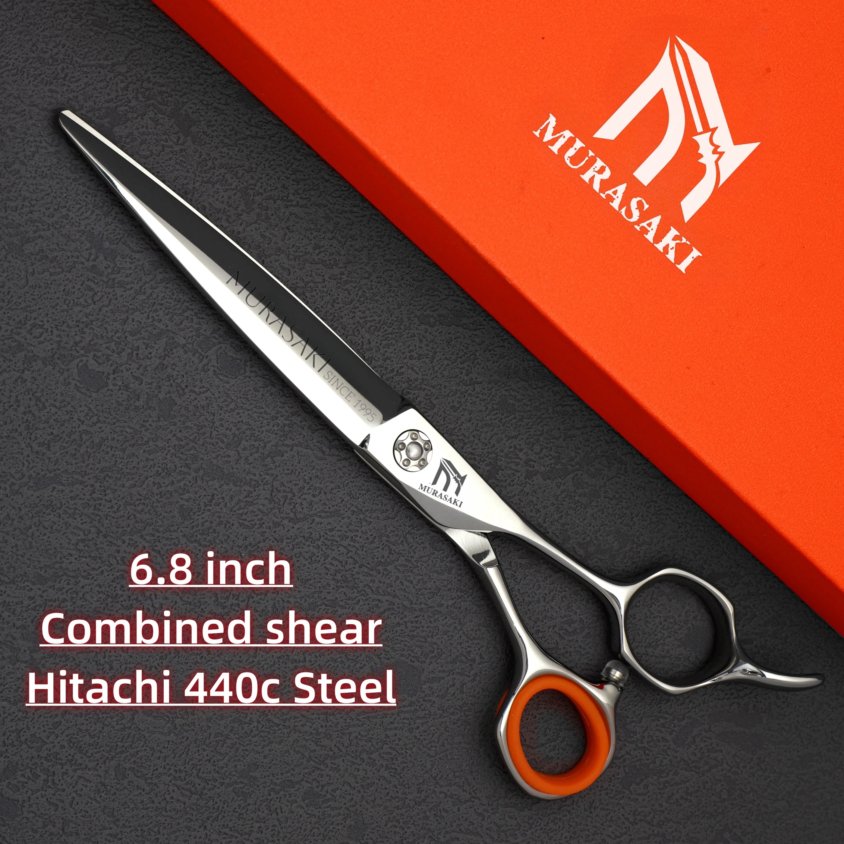 Professional Hairdressing Scissors,Hitahi 440C Steel Thinning Shears,Set of 6.0-6.5 Inches Hair Cutting Tools,Sharp and Durable