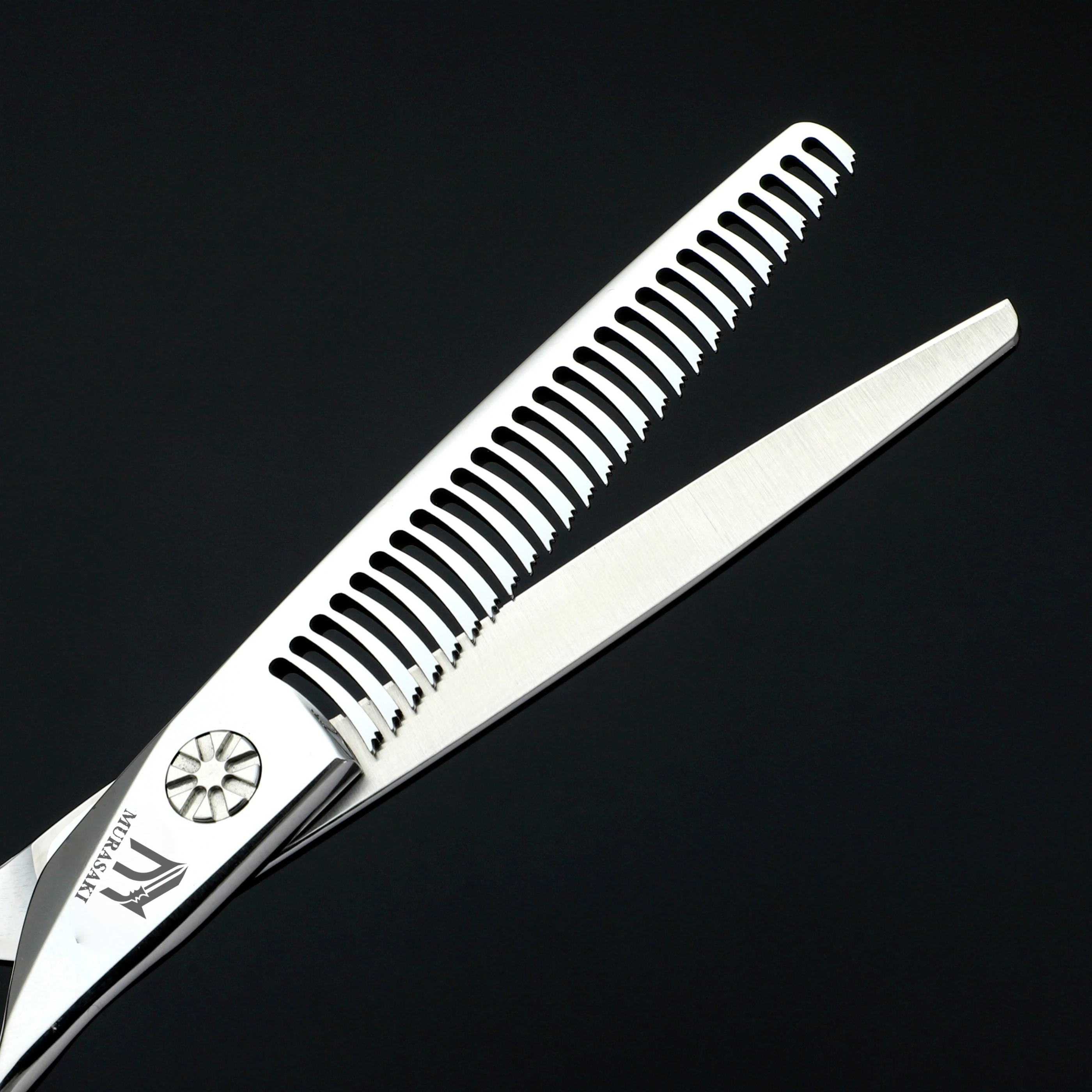 Professional Hairdressing Scissors,Hitahi 440C Steel Thinning Shears,Set of 6.0-6.5 Inches Hair Cutting Tools,Sharp and Durable
