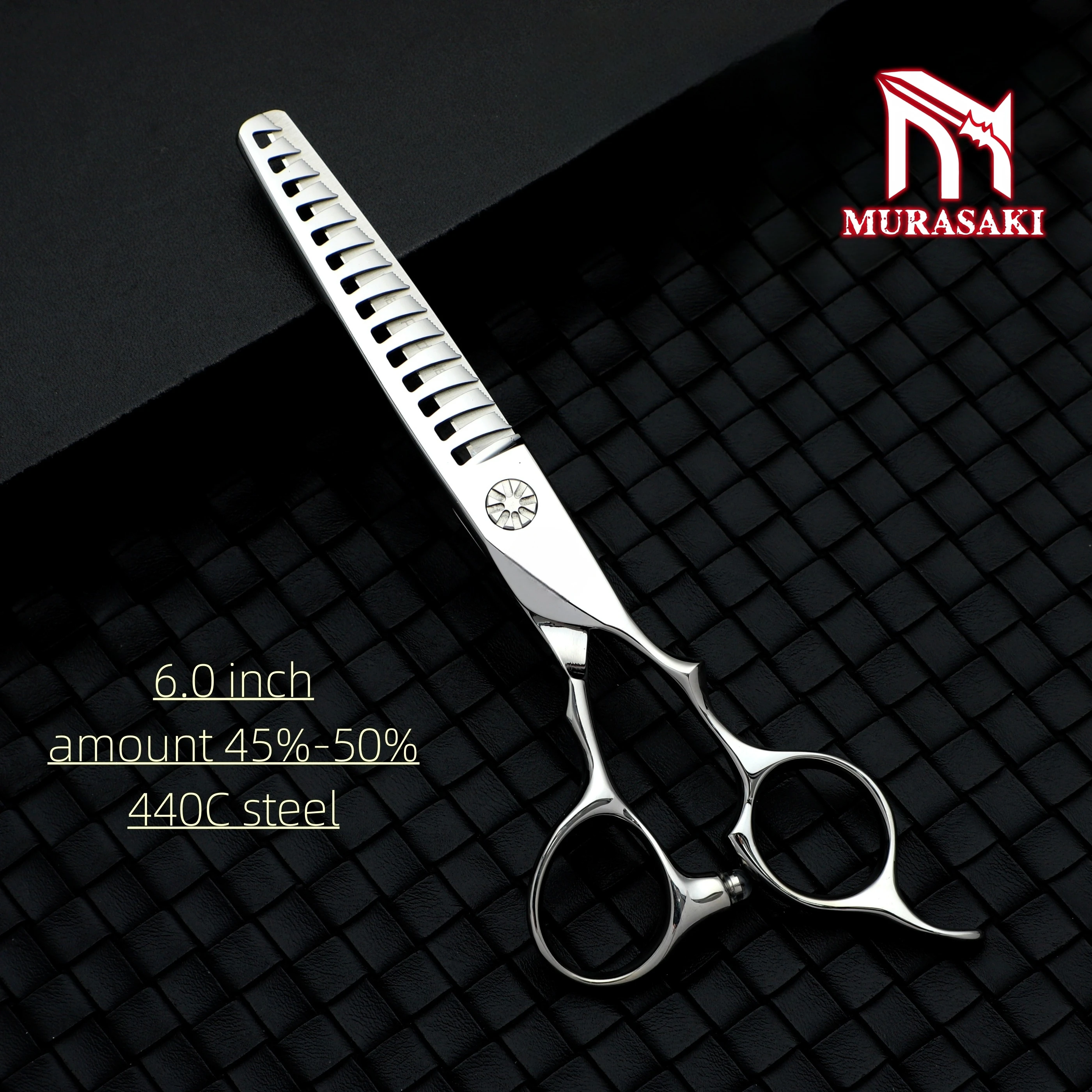 Professional Hairdressing Scissors,Hitahi 440C Steel Thinning Shears,Set of 6.0-6.5 Inches Hair Cutting Tools,Sharp and Durable