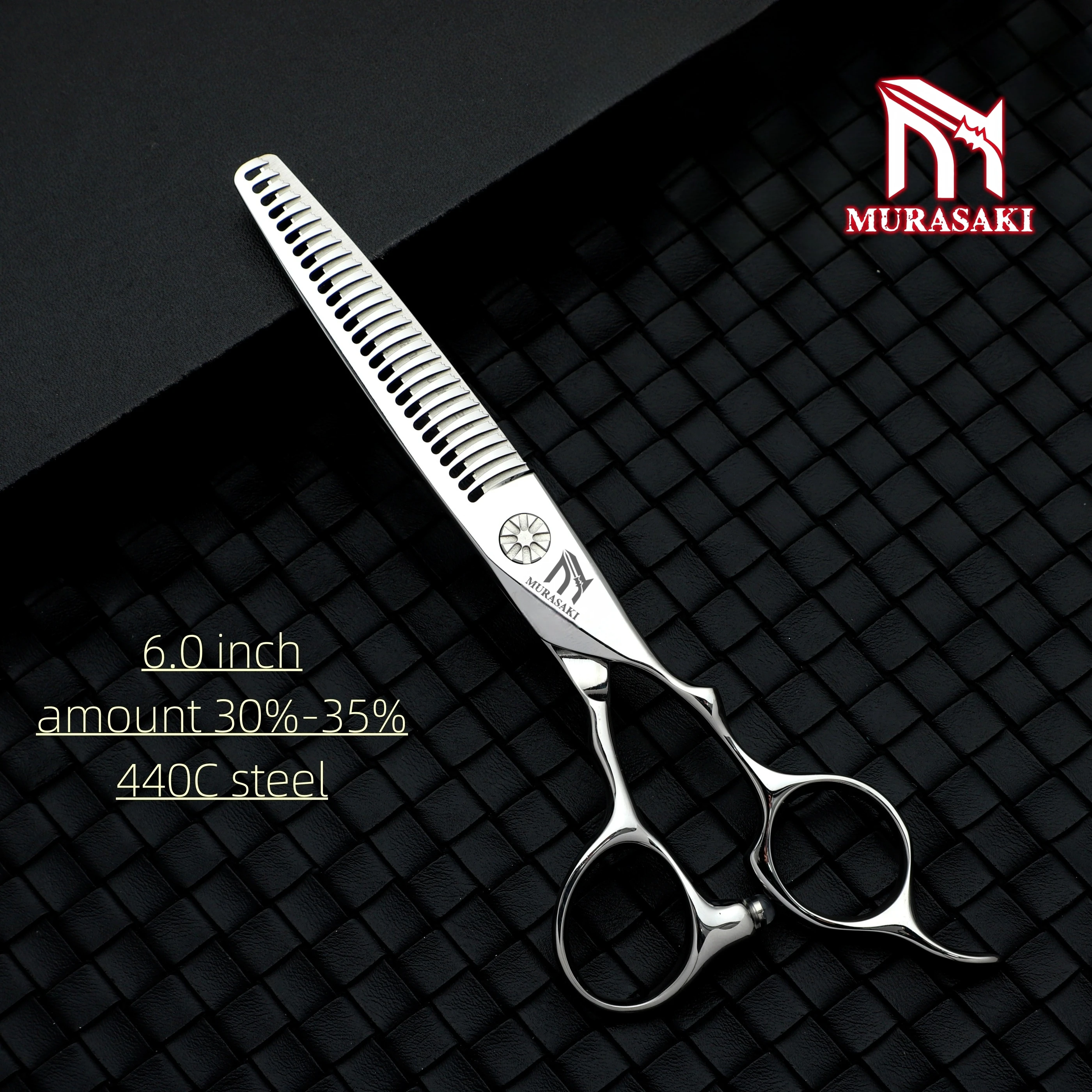 Professional Hairdressing Scissors,Hitahi 440C Steel Thinning Shears,Set of 6.0-6.5 Inches Hair Cutting Tools,Sharp and Durable