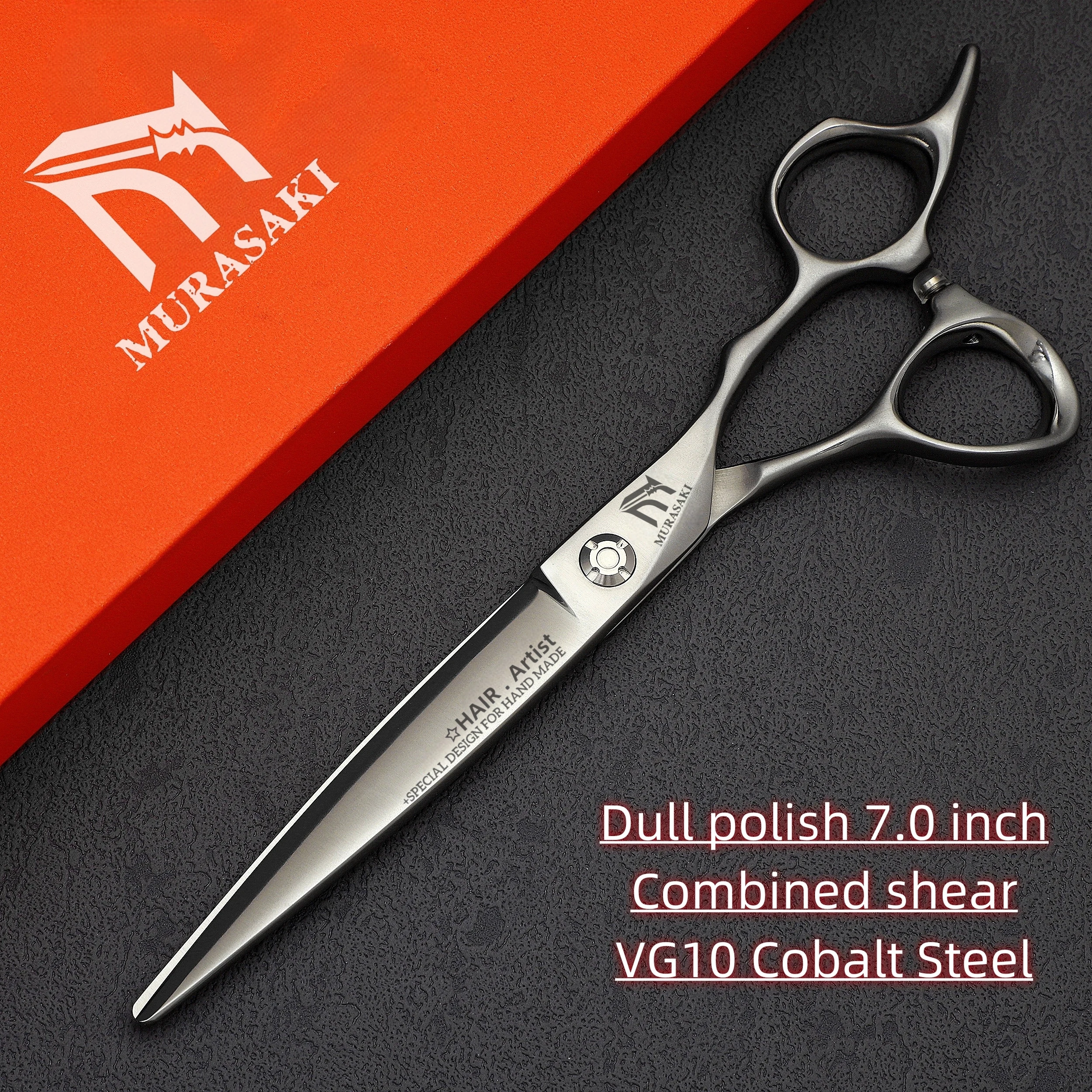 Professional Hairdressing Scissors,Hitahi 440C Steel Thinning Shears,Set of 6.0-6.5 Inches Hair Cutting Tools,Sharp and Durable