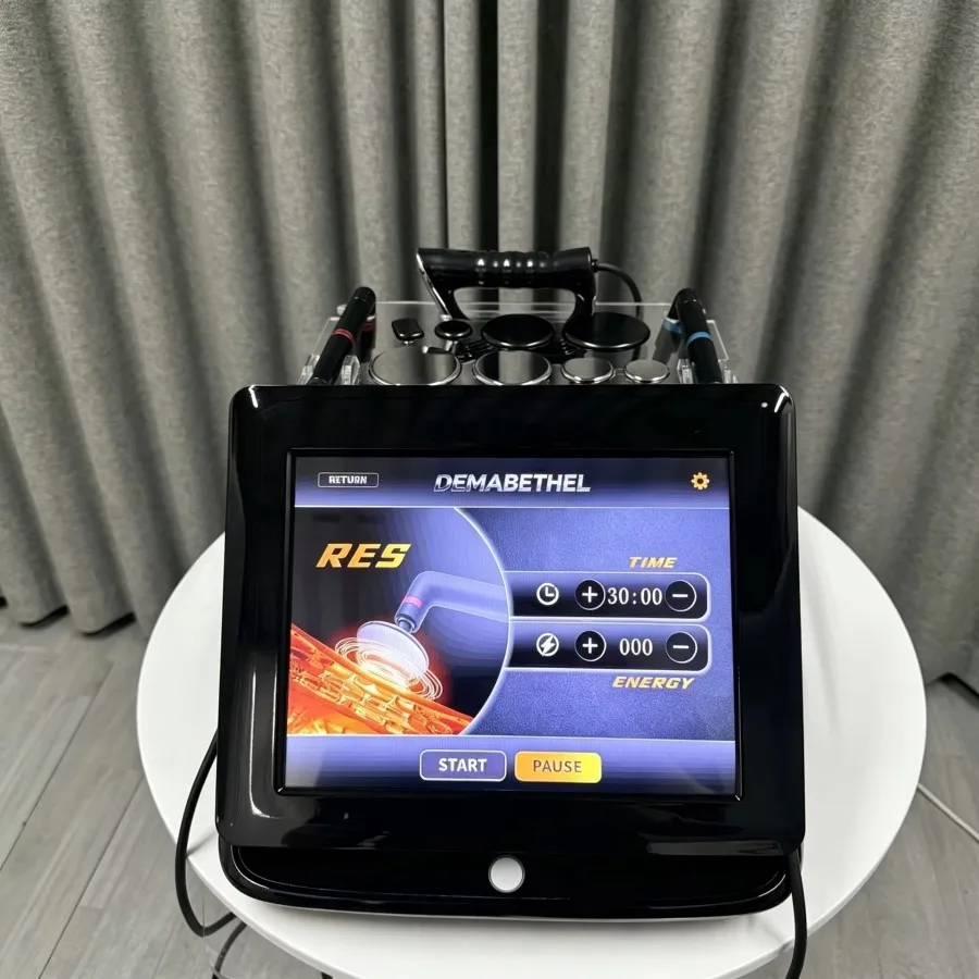 448kHz Multipolar RF Skin Tightening Body Slimming Machine Physio Therapy Machine Body Massager Rehabilitation Equipment