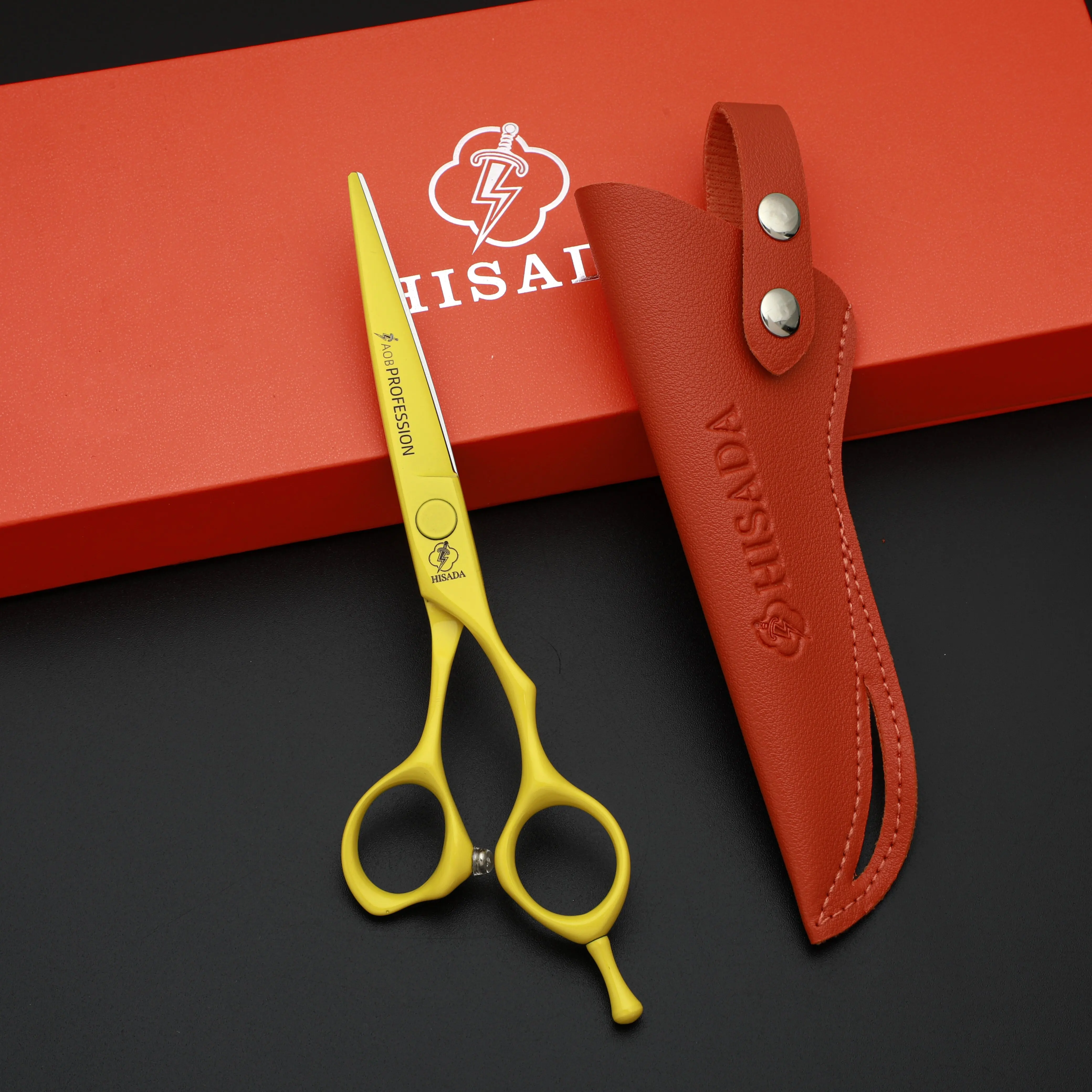 HISADA Professional Scissors Tijeras Peluquería Profesional 5.5、6.0、6.5 Inch Handmade in Japan VG10 Material Haircut Scissors