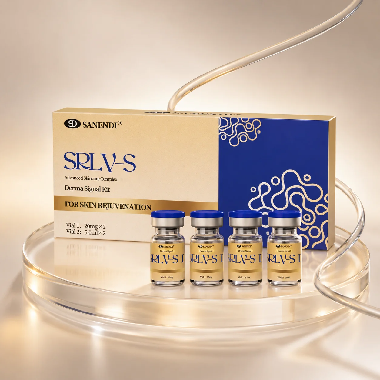 Best Popular SANENDI-EXOSOMSE Korean Skin Care Original Miosturezing Serum For Der.pen Glowing-Peptide Daily Beauty Essence