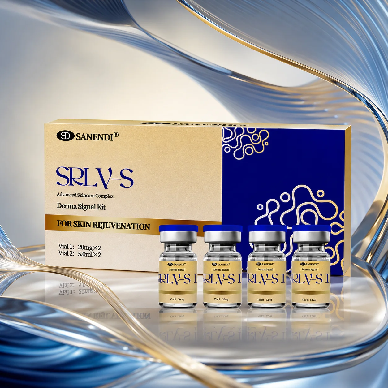 Best Popular SANENDI-EXOSOMSE Korean Skin Care Original Miosturezing Serum For Der.pen Glowing-Peptide Daily Beauty Essence