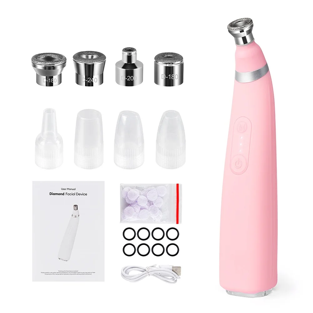 Professional Diamond Microdermabrasion Machine Home Use Facial Peeling Beauty Machine Exfoliation Face Deep Cleaning Skin Care