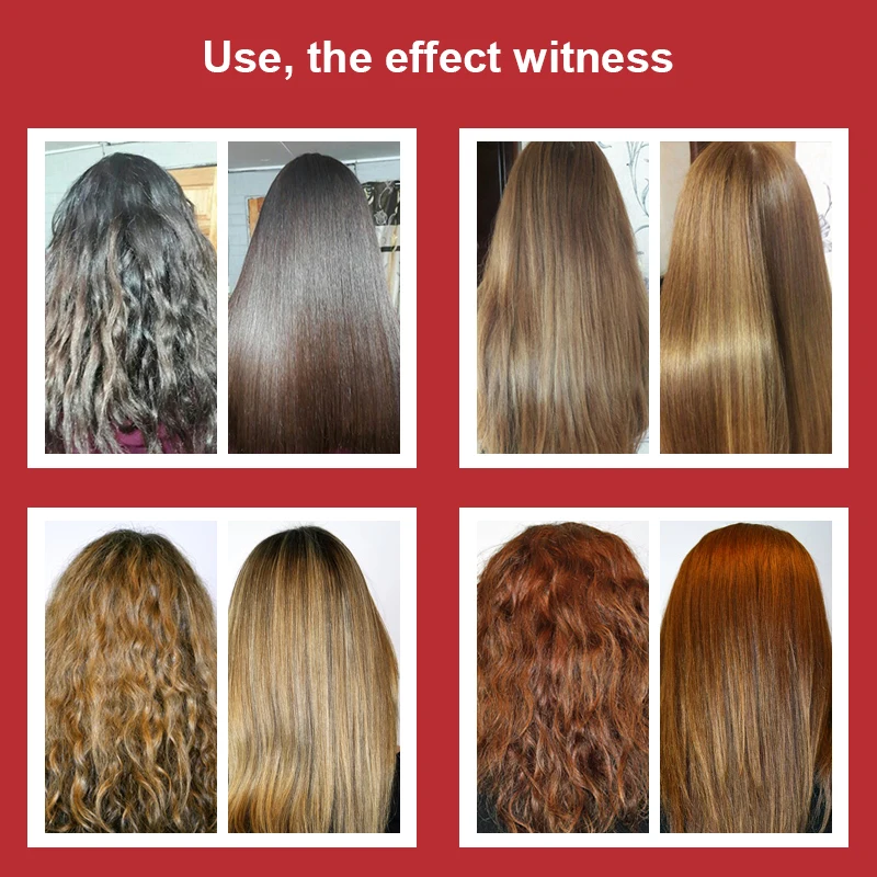 PURC Brazilian Keratin Hair Treatment Smoothing Straightening Repair Damaged Hair Keratin Professional Hair Care Products