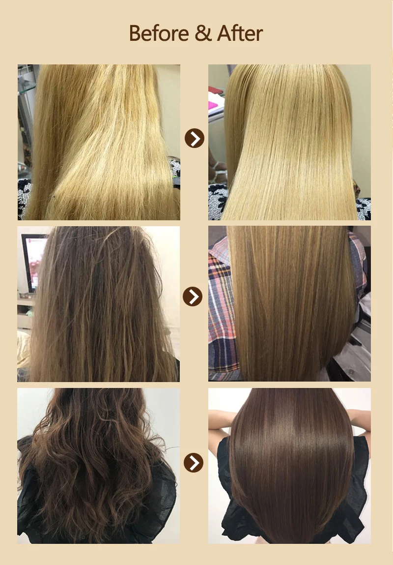 PURC Brazilian Keratin Hair Treatment Smoothing Straightening Repair Damaged Hair Keratin Professional Hair Care Products