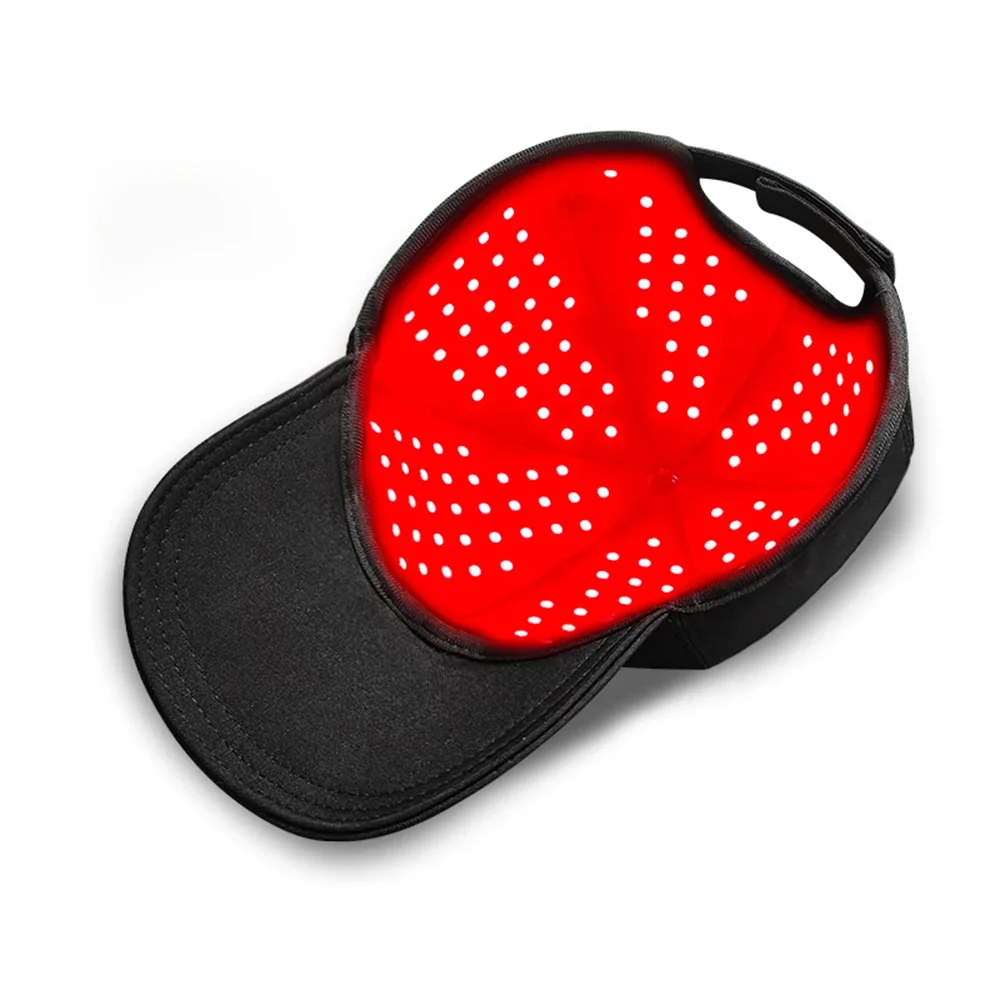 180Pcs Infrared LEDs 660nm&850nm Red Light Therapy Hair Growth Cap for Hair Regrowth Anti Hair Loss Relax Scalp Hair Care Hat