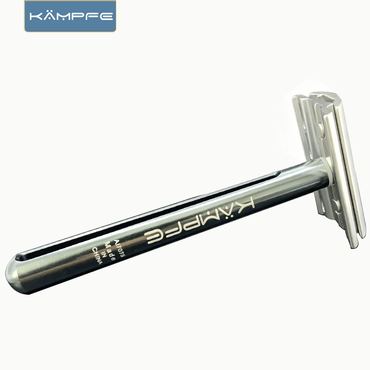 KAMPFE Men's Traditional Safety Razor Double Edge Aluminum Shaving Lightweight Razor for Wet Shaving Father's Day Gift