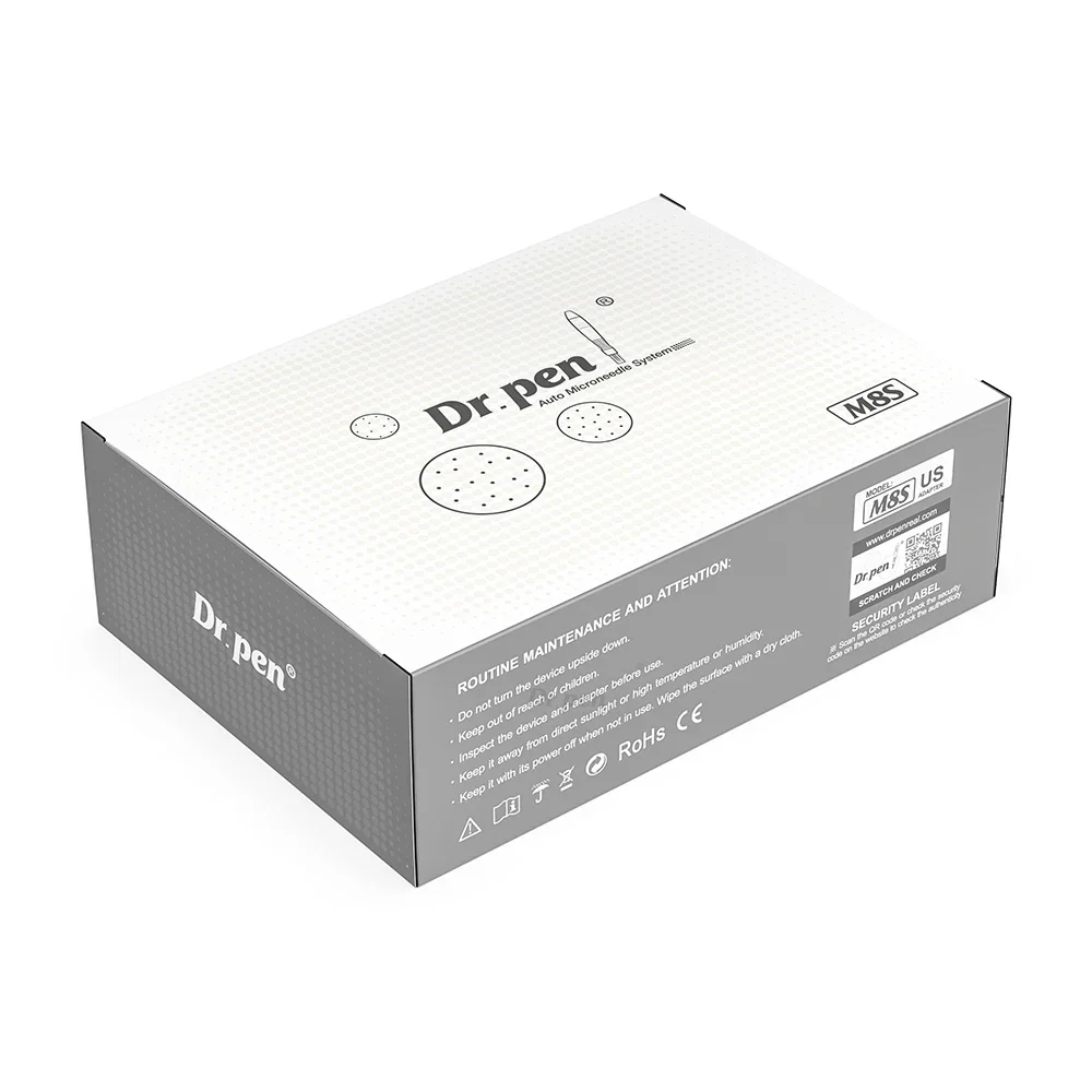Dr Pen Ultima M8S-W With Needles gifts Wireless Professional MTS Derma Pen For BB Glow Beauty Salon Machine needle length 0.25mm