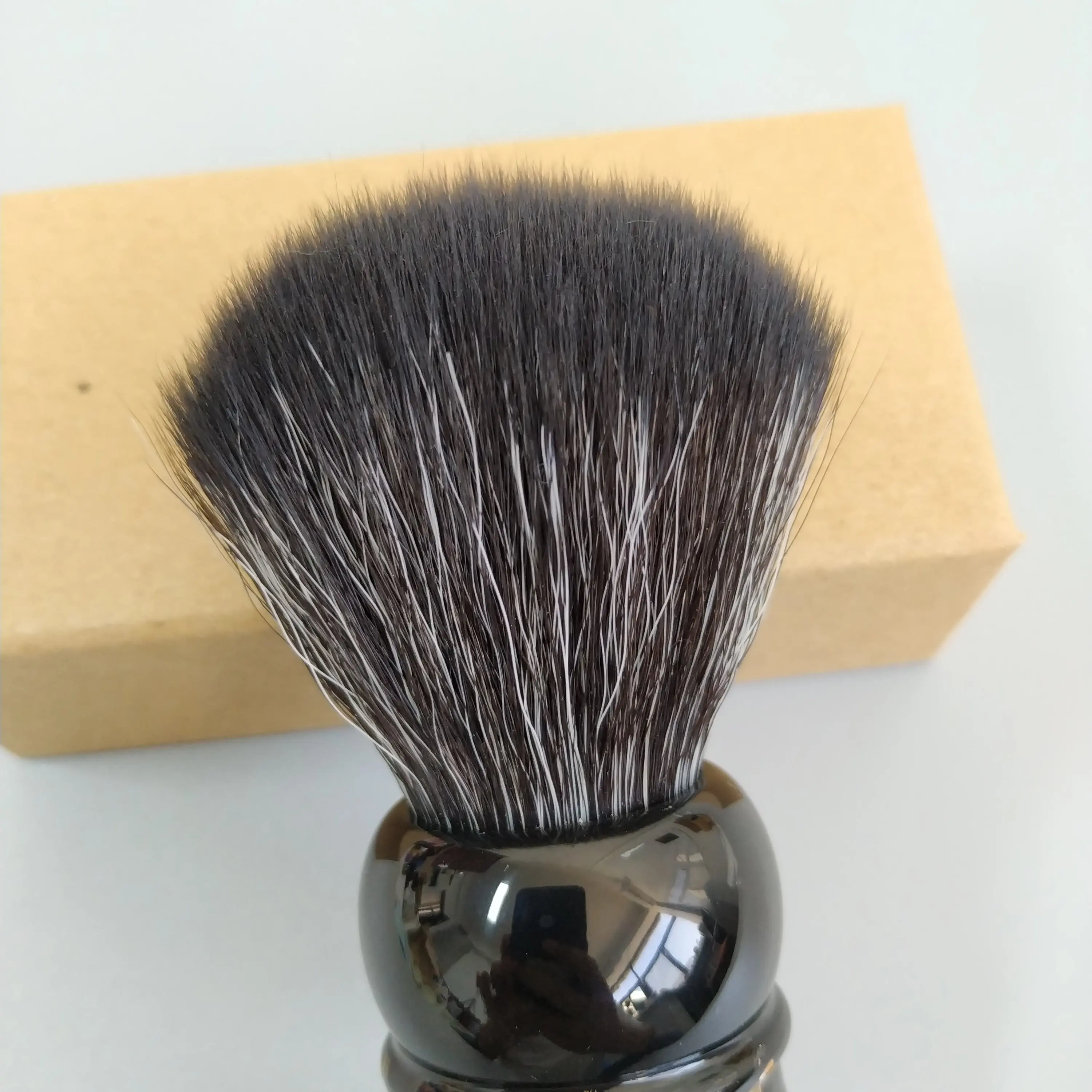 Dscosmetic Silent Hill QL8 Synthetic Hair Fan Shaving Brush for Man Wet Shaving