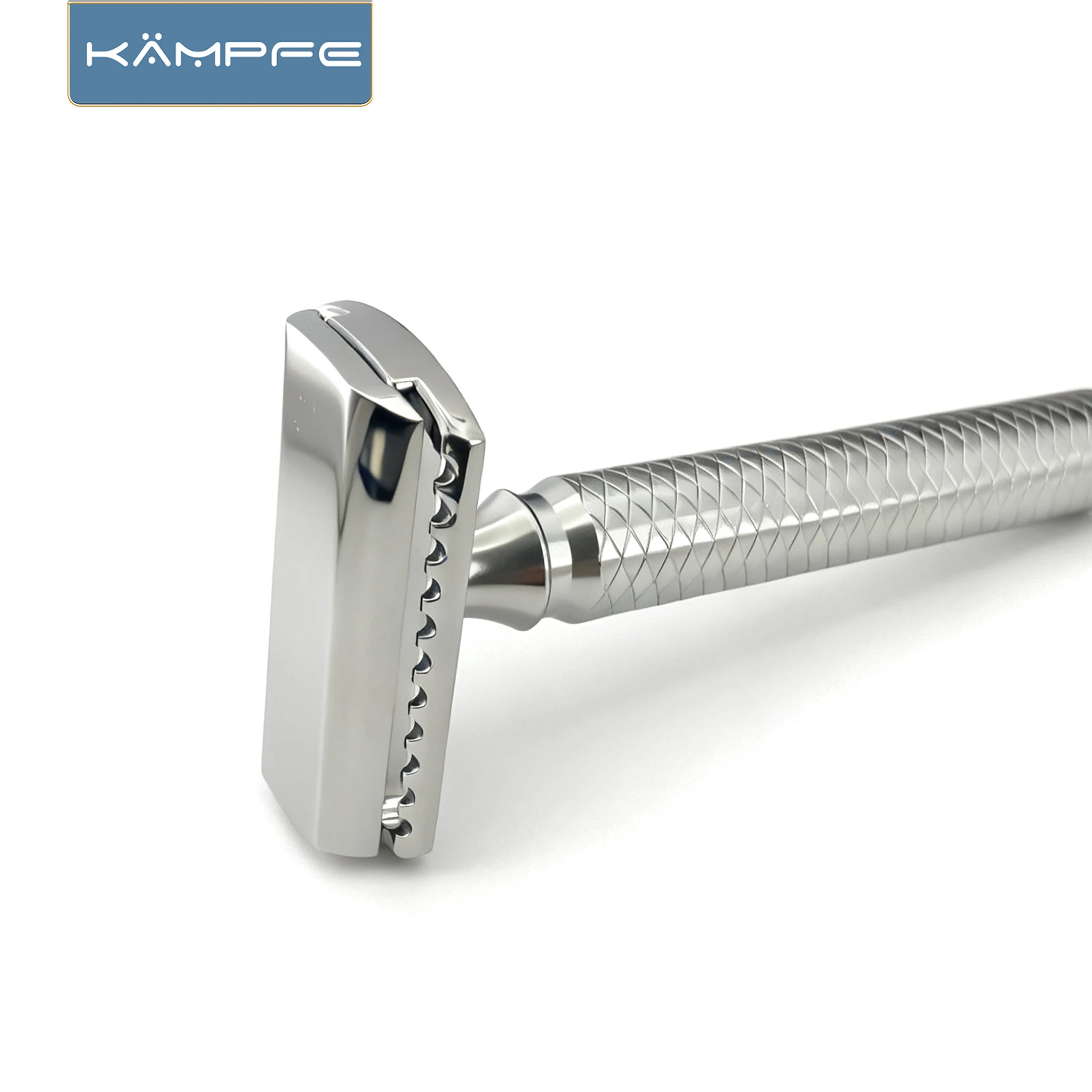 Kampfe Manual CNC Stainless Steel Polishing Double Edge Safety Razor Beard Shaver Father’s Day gift