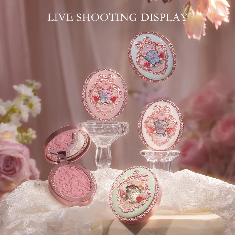 Flower Knows Midsummer Fairytales Collection Velvet Embossed Blush