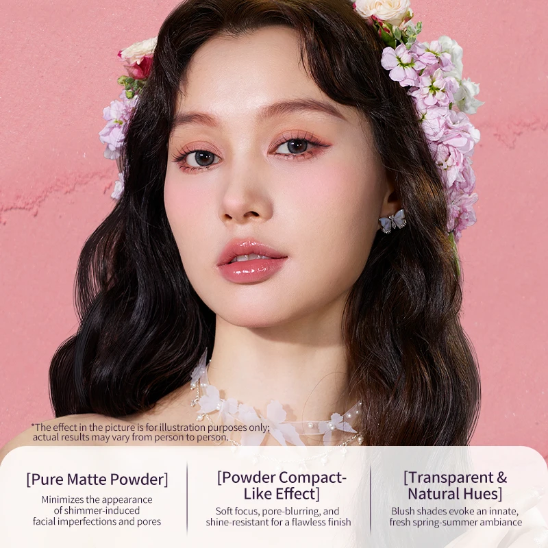 Flower Knows Midsummer Fairytales Collection Velvet Embossed Blush