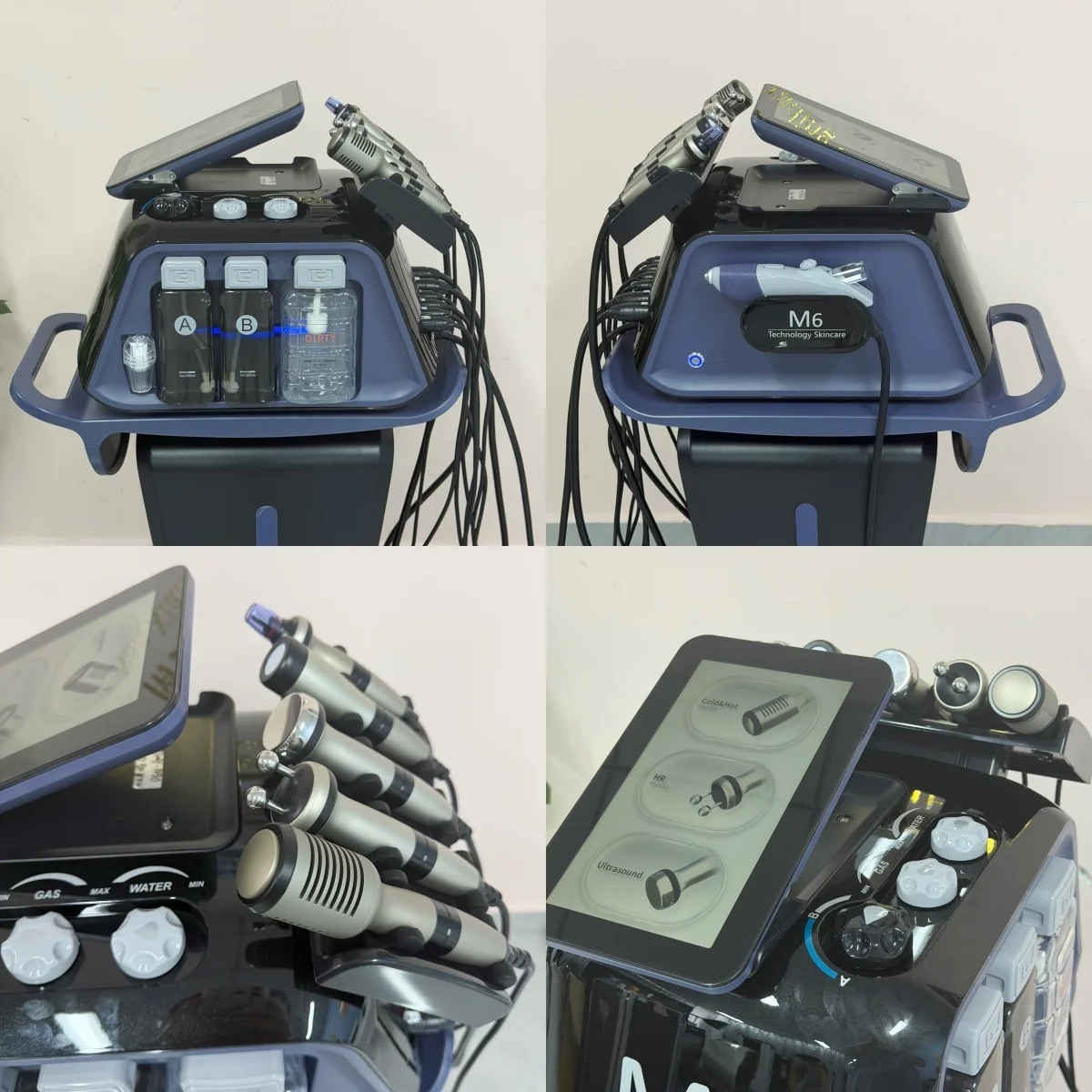 NEW M6 Hydri Facial Skin Management Machine Hydradermabrasion Deep Cleansing Face Lifting Professional Beauty Salon Equipment