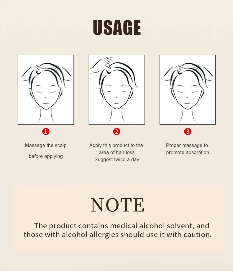 Zhang Guang 101 Ginseng Nourishing Liquid 120mlX2 Chinese Herbal Formula Anti Hair Loss Hair Regrowth Deep Moisturizing