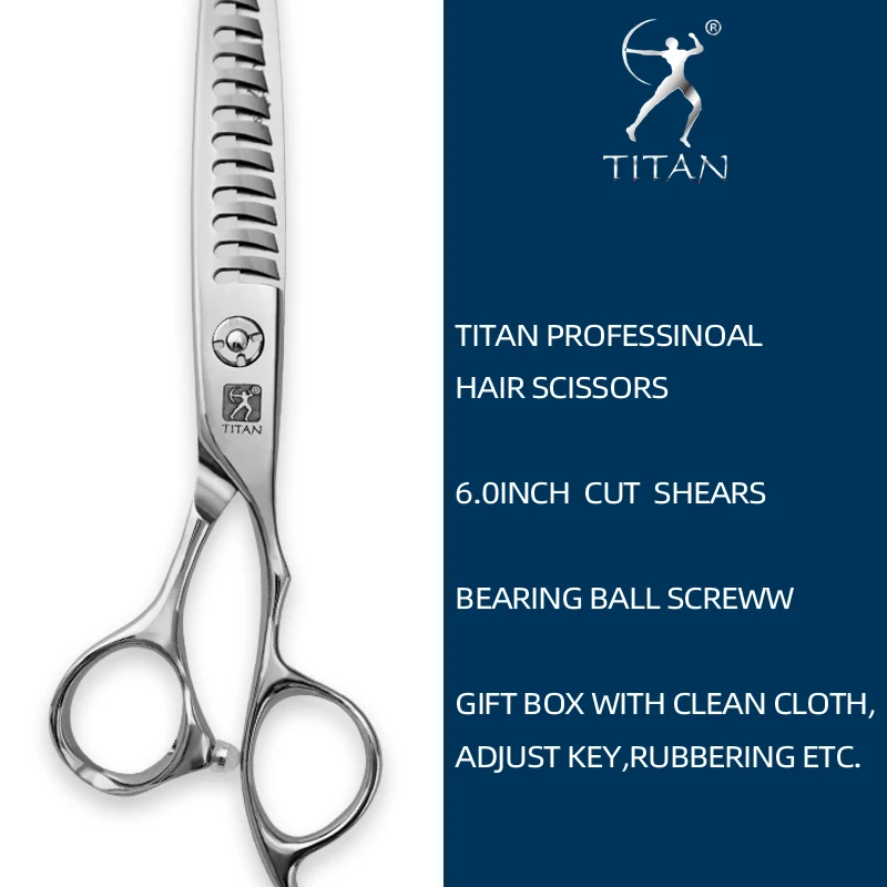Titan Professional Hair Scissors Cutting Salon Scissor Barber Thinning Shears Hairdressing Scissors