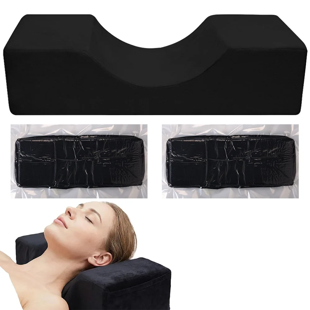 U-shaped Eyelash Extension Pillow Curved Memory Foam Bed Pillow Ergonomic Headrest With Neck Support For Beauty Salon Tools