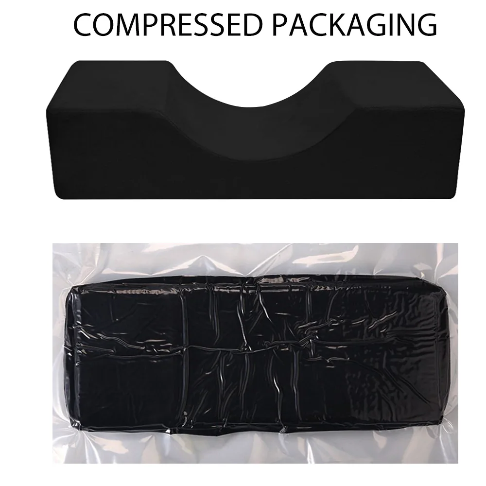U-shaped Eyelash Extension Pillow Curved Memory Foam Bed Pillow Ergonomic Headrest With Neck Support For Beauty Salon Tools