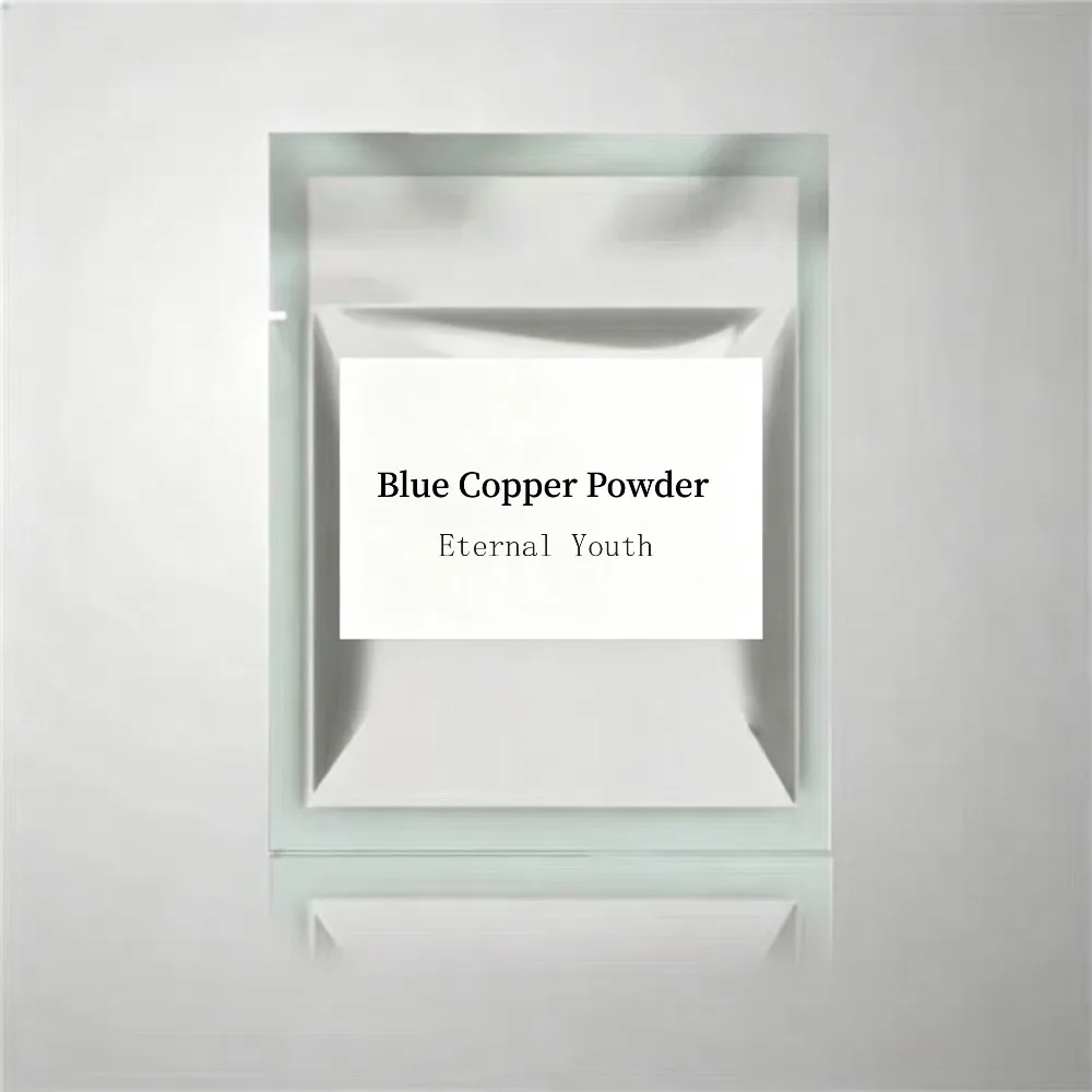 High Purity Copper Tripeptide-1 Blue Copper Peptide Skin Repair Raw Material
