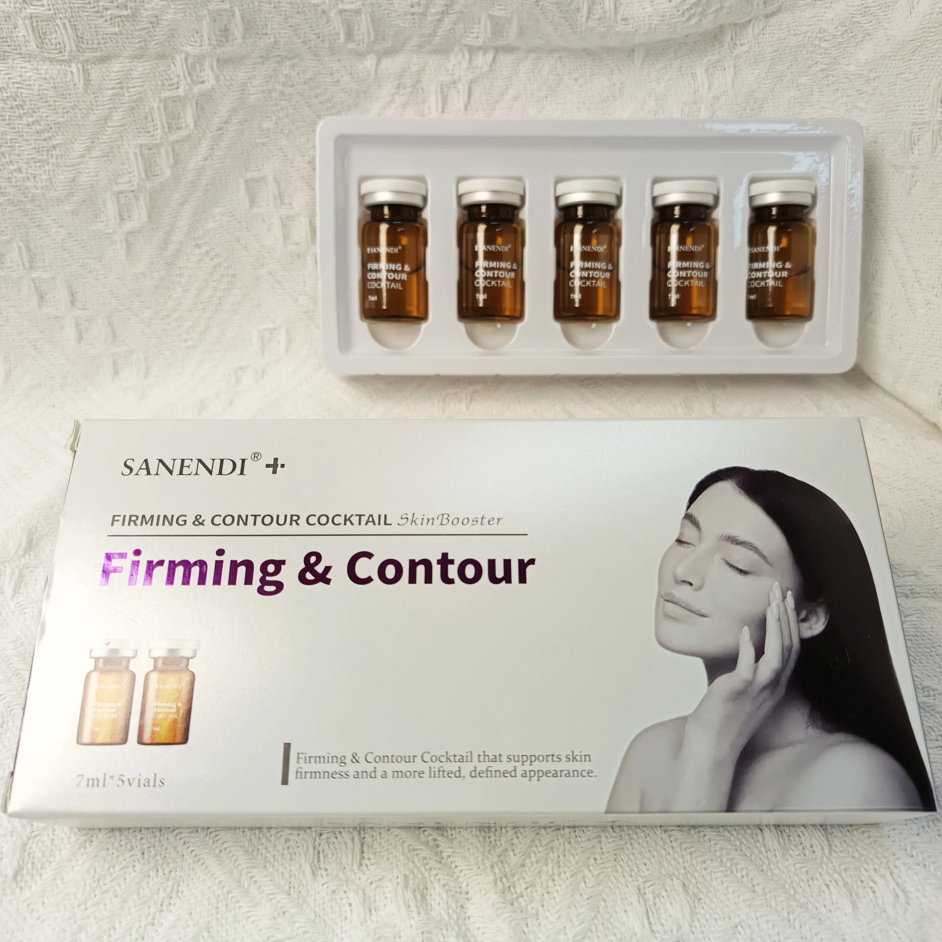Sanendi Koreann Skin Care Products Seven Professional Formulas Vitamin Mild Moisturizing Soothing Hydrating Facial Essence Set