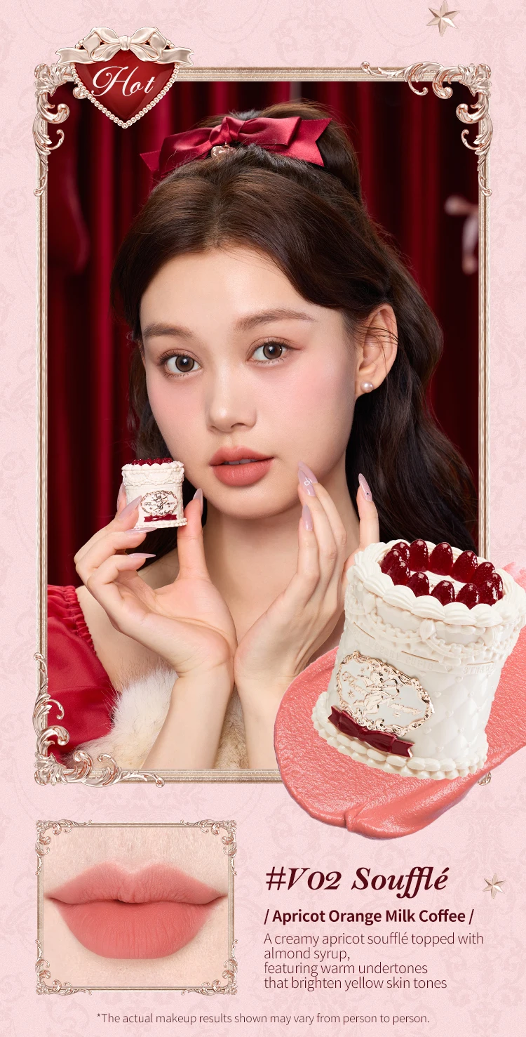 Flower Knows Strawberry Cupid Collection Cake Lip Cream 5ml velvet