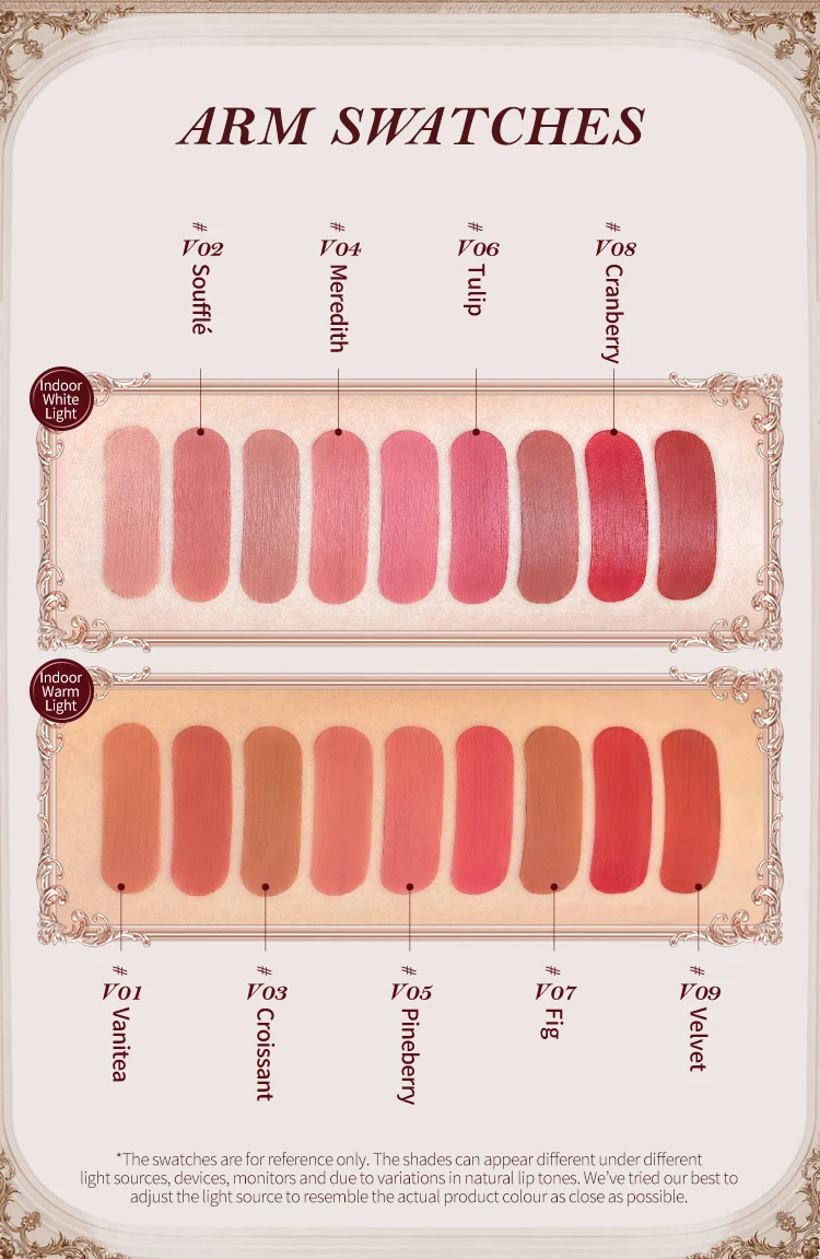 Flower Knows Strawberry Cupid Collection Cake Lip Cream 5ml velvet