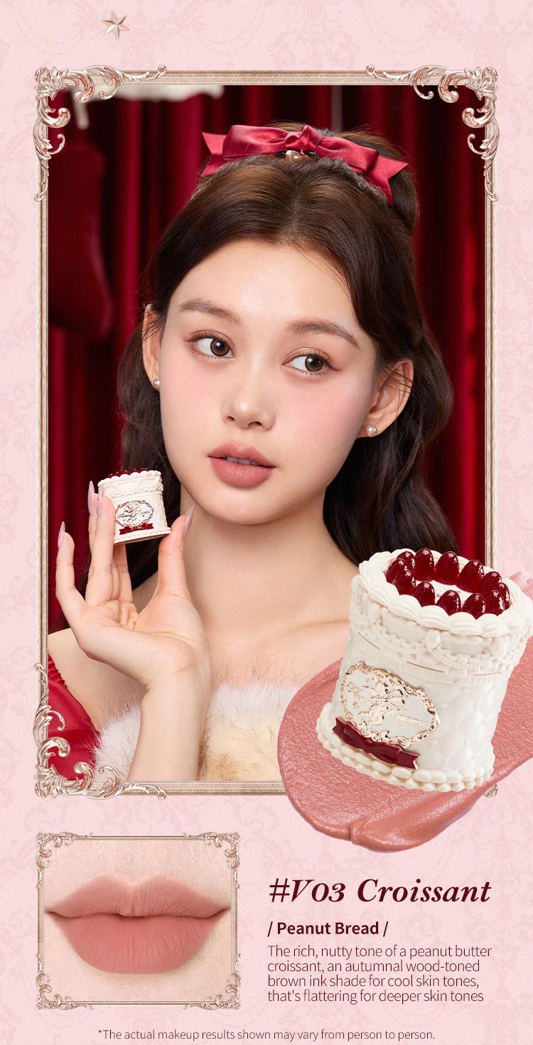 Flower Knows Strawberry Cupid Collection Cake Lip Cream 5ml velvet