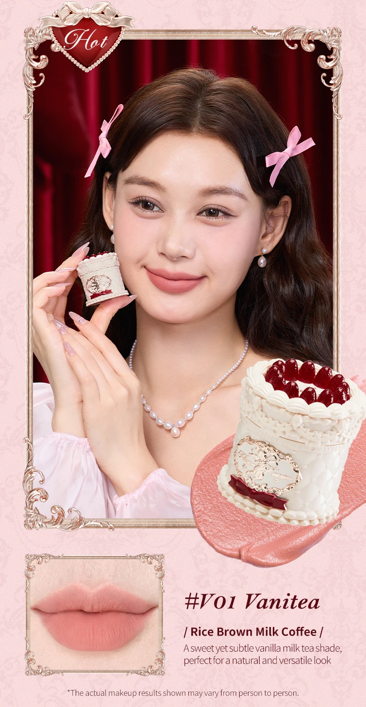Flower Knows Strawberry Cupid Collection Cake Lip Cream 5ml velvet