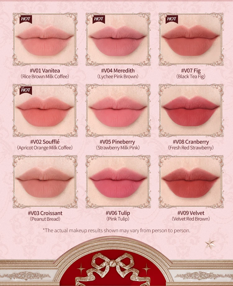 Flower Knows Strawberry Cupid Collection Cake Lip Cream 5ml velvet