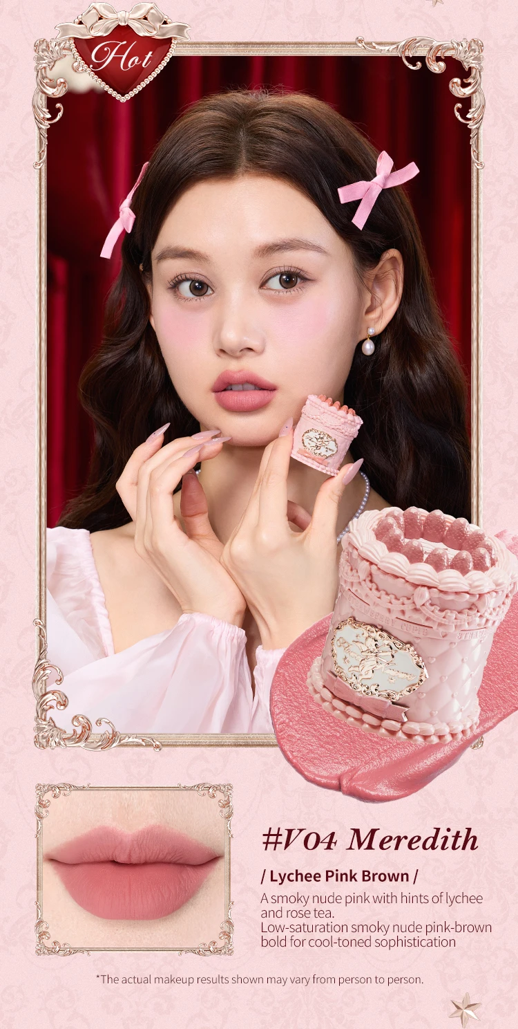 Flower Knows Strawberry Cupid Collection Cake Lip Cream 5ml velvet