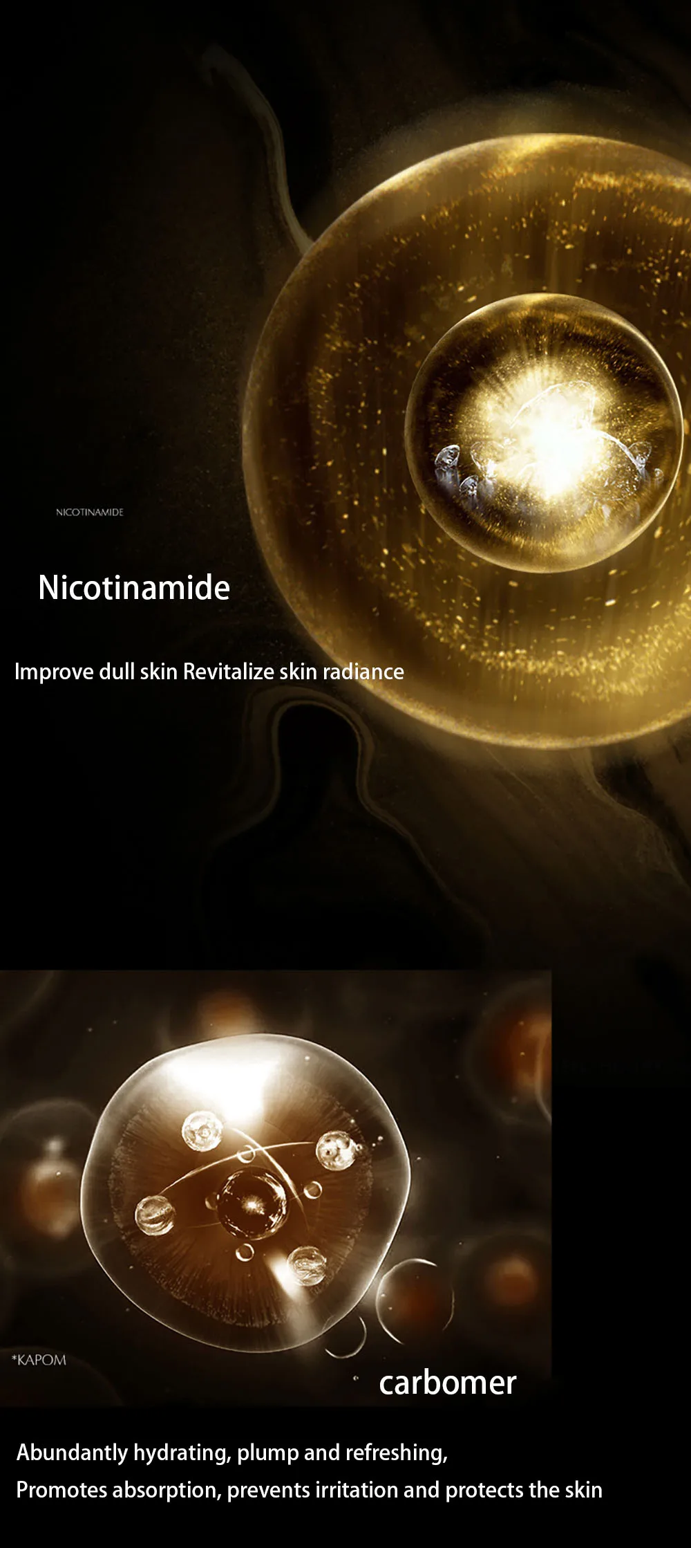50g Seaweed Gold Foil Face Cream Moisturizing Firming Skin Oil Control Firming Day Cream Repair Damaged Cells Face Cream