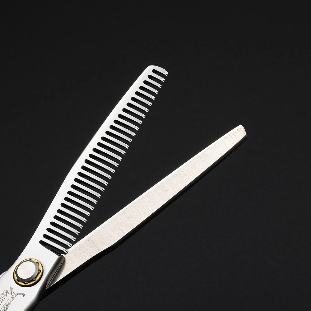 Professional Hairdresser Scissors 6.0 Inch with Roller Bearing Hair Cutting Shears for Stylists